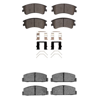 R1 Concepts® - Optimum OEp Front and Rear Brake Pad Set