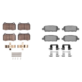 R1 Concepts® - Optimum OEp Front and Rear Brake Pad Set