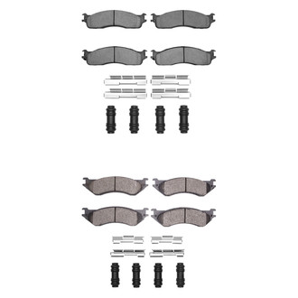 R1 Concepts® - Optimum OEp Front and Rear Brake Pad Set