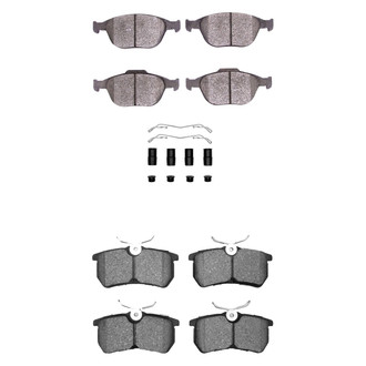 R1 Concepts® - Optimum OEp Front and Rear Brake Pad Set