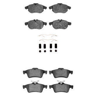 R1 Concepts® - Optimum OEp Front and Rear Brake Pad Set