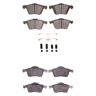 R1 Concepts® - Optimum OEp Front and Rear Brake Pad Set