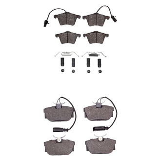 R1 Concepts® - Optimum OEp Front and Rear Brake Pad Set