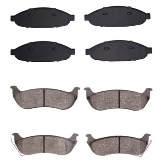 R1 Concepts® - Optimum OEp Front and Rear Brake Pad Set