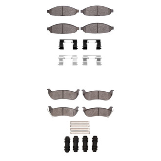 R1 Concepts® - Optimum OEp Front and Rear Brake Pad Set