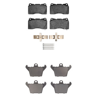 R1 Concepts® - Optimum OEp Front and Rear Brake Pad Set