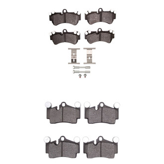 R1 Concepts® - Optimum OEp Front and Rear Brake Pad Set