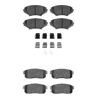R1 Concepts® - Optimum OEp Front and Rear Brake Pad Set