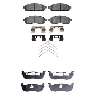 R1 Concepts® - Optimum OEp Front and Rear Brake Pad Set