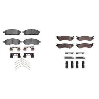 R1 Concepts® - Optimum OEp Front and Rear Brake Pad Set