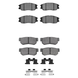 R1 Concepts® - Optimum OEp Front and Rear Brake Pad Set