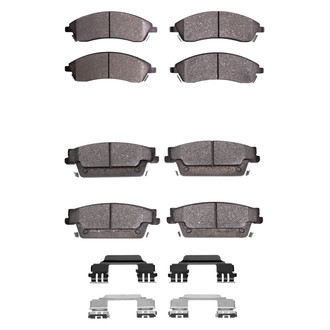 R1 Concepts® - Optimum OEp Front and Rear Brake Pad Set