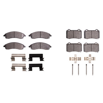 R1 Concepts® - Optimum OEp Front and Rear Brake Pad Set