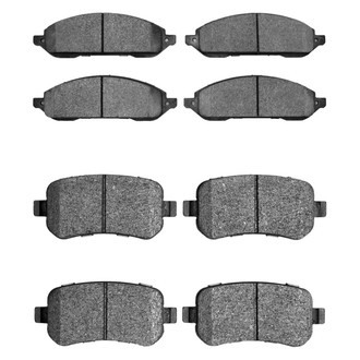 R1 Concepts® - Optimum OEp Front and Rear Brake Pad Set