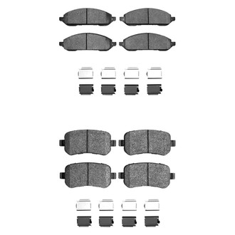 R1 Concepts® - Optimum OEp Front and Rear Brake Pad Set