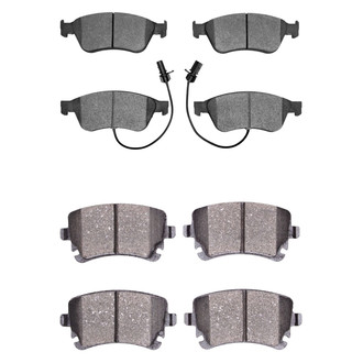 R1 Concepts® - Optimum OEp Front and Rear Brake Pad Set