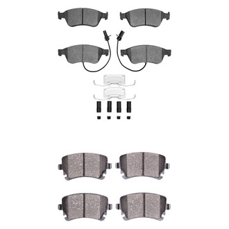 R1 Concepts® - Optimum OEp Front and Rear Brake Pad Set