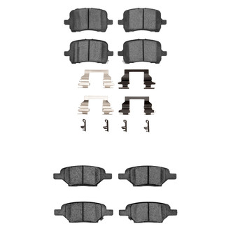 R1 Concepts® - Optimum OEp Front and Rear Brake Pad Set