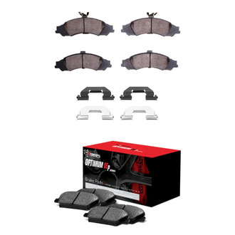 R1 Concepts® - Optimum OEp Front and Rear Brake Pad Set