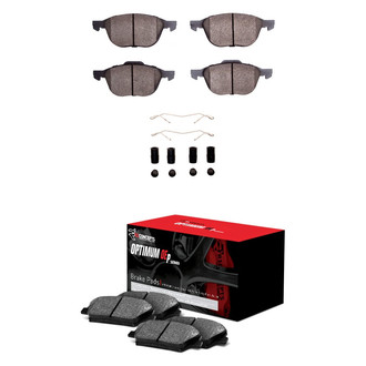 R1 Concepts® - Optimum OEp Front and Rear Brake Pad Set