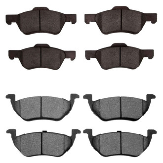 R1 Concepts® - Optimum OEp Front and Rear Brake Pad Set