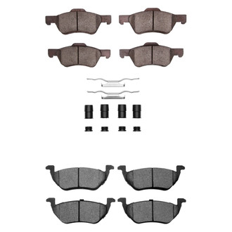 R1 Concepts® - Optimum OEp Front and Rear Brake Pad Set