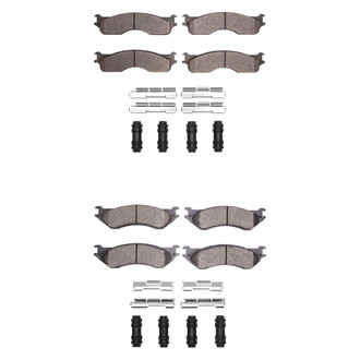 R1 Concepts® - Optimum OEp Front and Rear Brake Pad Set
