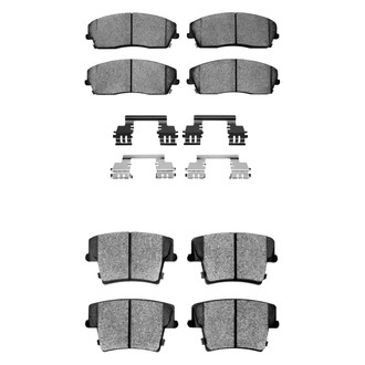 R1 Concepts® - Optimum OEp Front and Rear Brake Pad Set