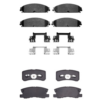 R1 Concepts® - Optimum OEp Front and Rear Brake Pad Set