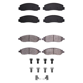 R1 Concepts® - Optimum OEp Front and Rear Brake Pad Set