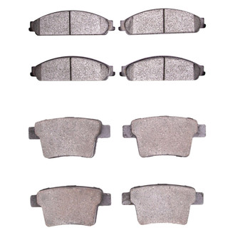 R1 Concepts® - Optimum OEp Front and Rear Brake Pad Set