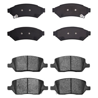 R1 Concepts® - Optimum OEp Front and Rear Brake Pad Set