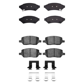 R1 Concepts® - Optimum OEp Front and Rear Brake Pad Set