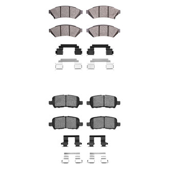R1 Concepts® - Optimum OEp Front and Rear Brake Pad Set