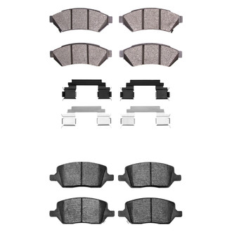 R1 Concepts® - Optimum OEp Front and Rear Brake Pad Set