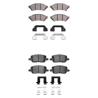 R1 Concepts® - Optimum OEp Front and Rear Brake Pad Set