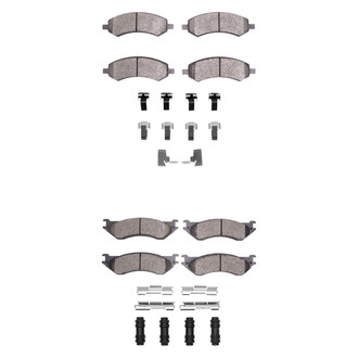 R1 Concepts® - Optimum OEp Front and Rear Brake Pad Set