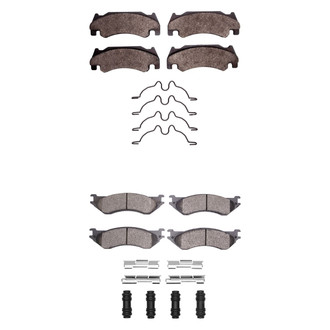 R1 Concepts® - Optimum OEp Front and Rear Brake Pad Set