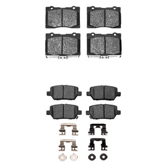 R1 Concepts® - Optimum OEp Front and Rear Brake Pad Set