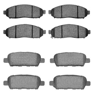 R1 Concepts® - Optimum OEp Front and Rear Brake Pad Set