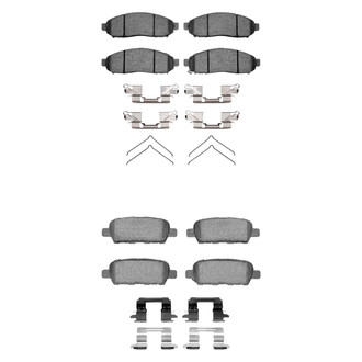 R1 Concepts® - Optimum OEp Front and Rear Brake Pad Set