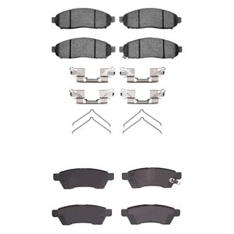R1 Concepts® - Optimum OEp Front and Rear Brake Pad Set