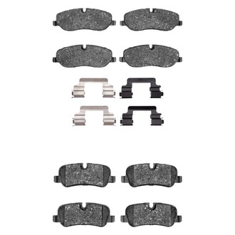 R1 Concepts® - Optimum OEp Front and Rear Brake Pad Set