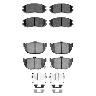 R1 Concepts® - Optimum OEp Front and Rear Brake Pad Set