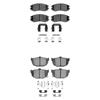R1 Concepts® - Optimum OEp Front and Rear Brake Pad Set