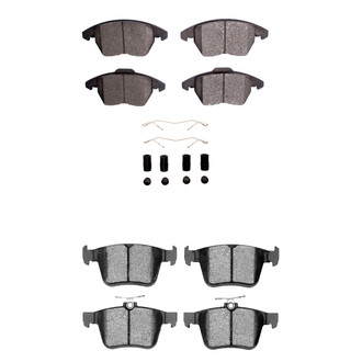 R1 Concepts® - Optimum OEp Front and Rear Brake Pad Set