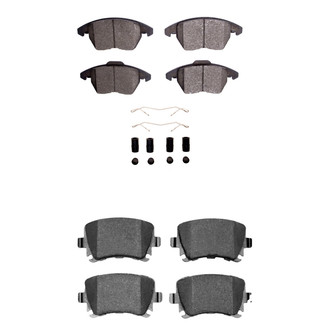 R1 Concepts® - Optimum OEp Front and Rear Brake Pad Set
