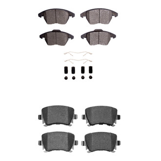 R1 Concepts® - Optimum OEp Front and Rear Brake Pad Set
