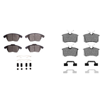 R1 Concepts® - Optimum OEp Front and Rear Brake Pad Set
