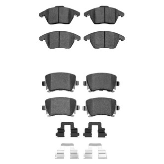 R1 Concepts® - Optimum OEp Front and Rear Brake Pad Set